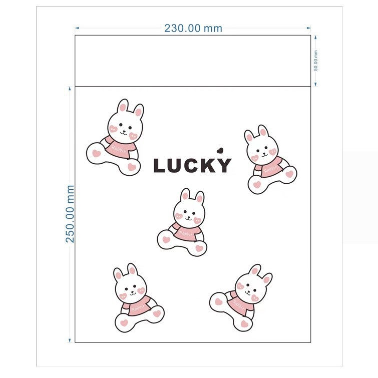 Non-Marking Bear Car Garbage Bag Adhesive Car Trash Can Foldable Car Interior Storage - Image 1